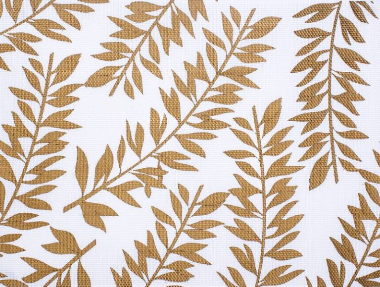 99833 – Gold Leaves Placemat 12 Piece Set 30 x 45cm