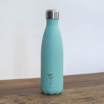Chilly’s Stainless Steel Double Wall Bottle 500ml Pastel Green
