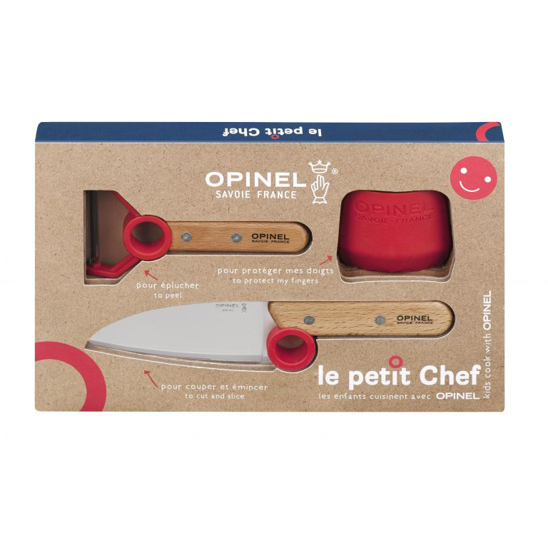 Opinel - Coffret Le petit chef (3 pièces)