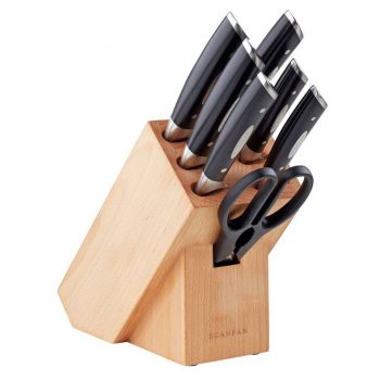 Scanpan Classic 8 Piece Knife Block Set sh/18187