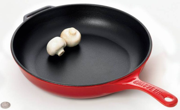 Lodge Enameled & Cast Iron 11 Skillet Red EC11S43 