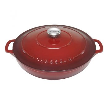 Chasseur Cast Iron French Oven 30 cm Low Round