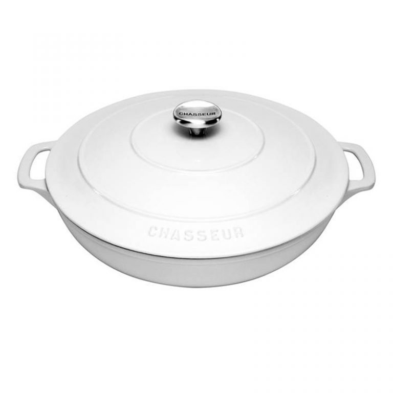 Chasseur Low Round Casserole 30cm/2.5L Federation Red