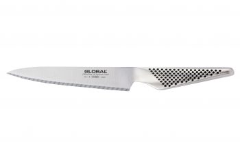Global GS-13 Utility Knife 15cm Fine Serration