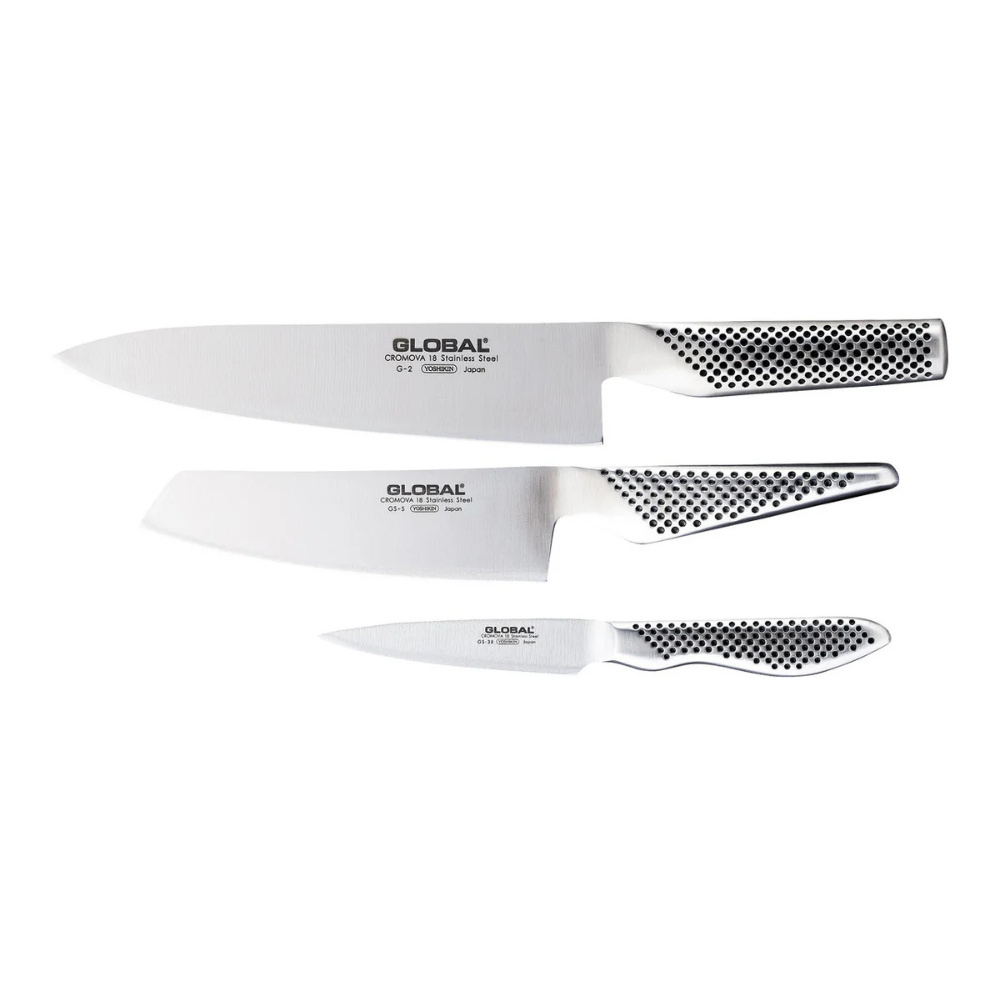 Global G-2538 3 Piece Kitchen Knife Set (1)