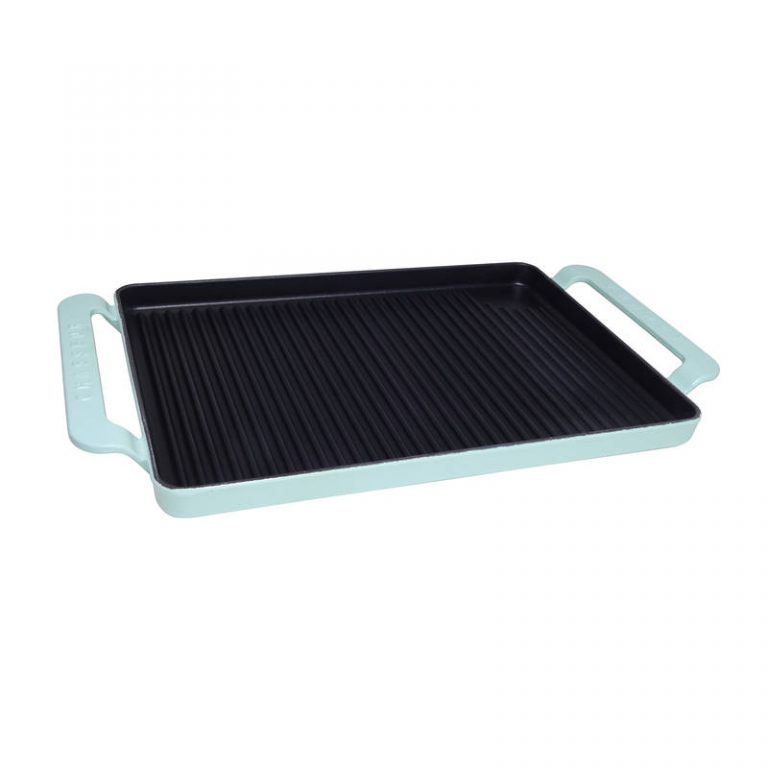 Rectangular 42 x 24cm Grill Duck Egg Blue 19166