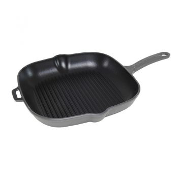 Square 25cm Grill Pan Caviar 19209