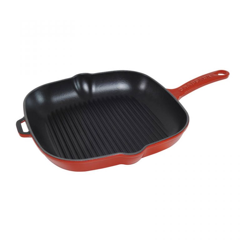 Square 25cm Grill Pan Federation Red 19657