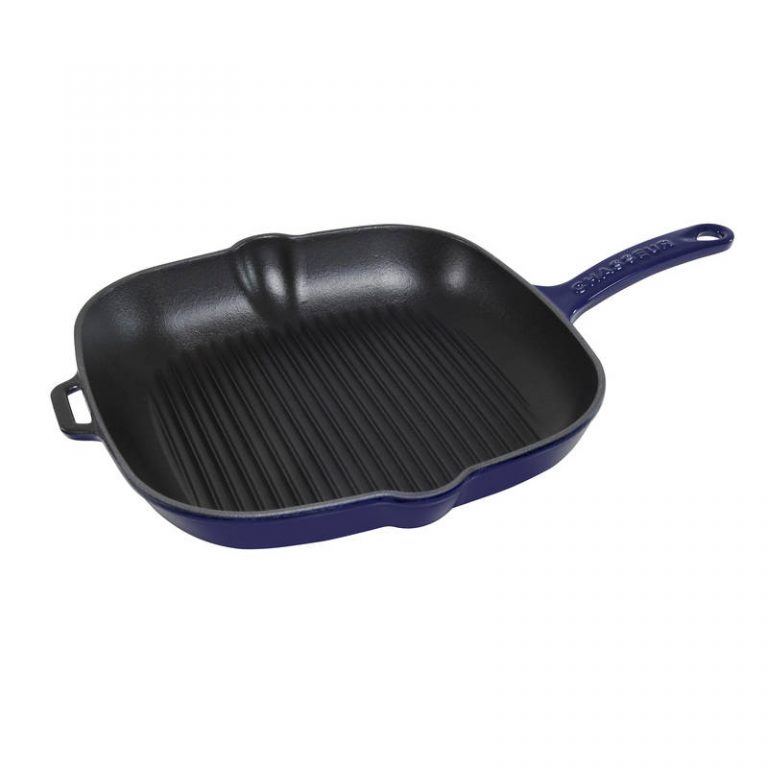 Square 25cm Grill Pan French Blue 19557