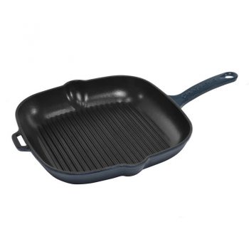 Square 25cm Grill Pan Liquorice Blue 19932