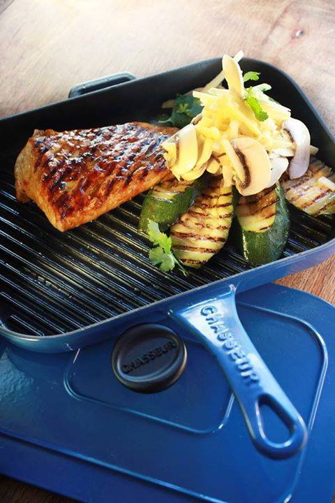 Chasseur - square grill pan 20 cm