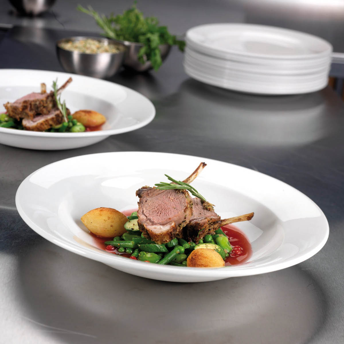 churchill-profile-wide rim bowl