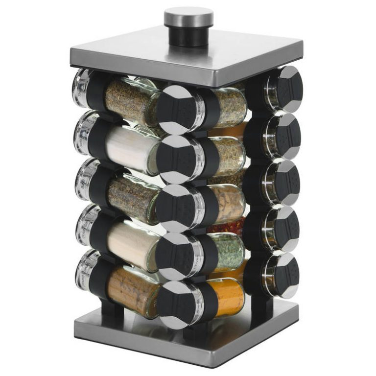 Avanti Revolving Spice Rack Set 20 Jars sh/15020