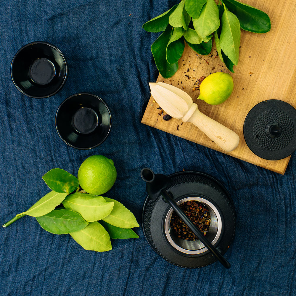 15196 – 15109 -15885 Hobnail Cast Iron Teapot (3)