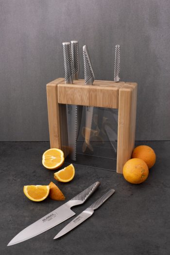 Global Kabuto Knife Block 7 Pc Set