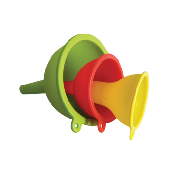 Avanti Silicone Funnel Set of 3
