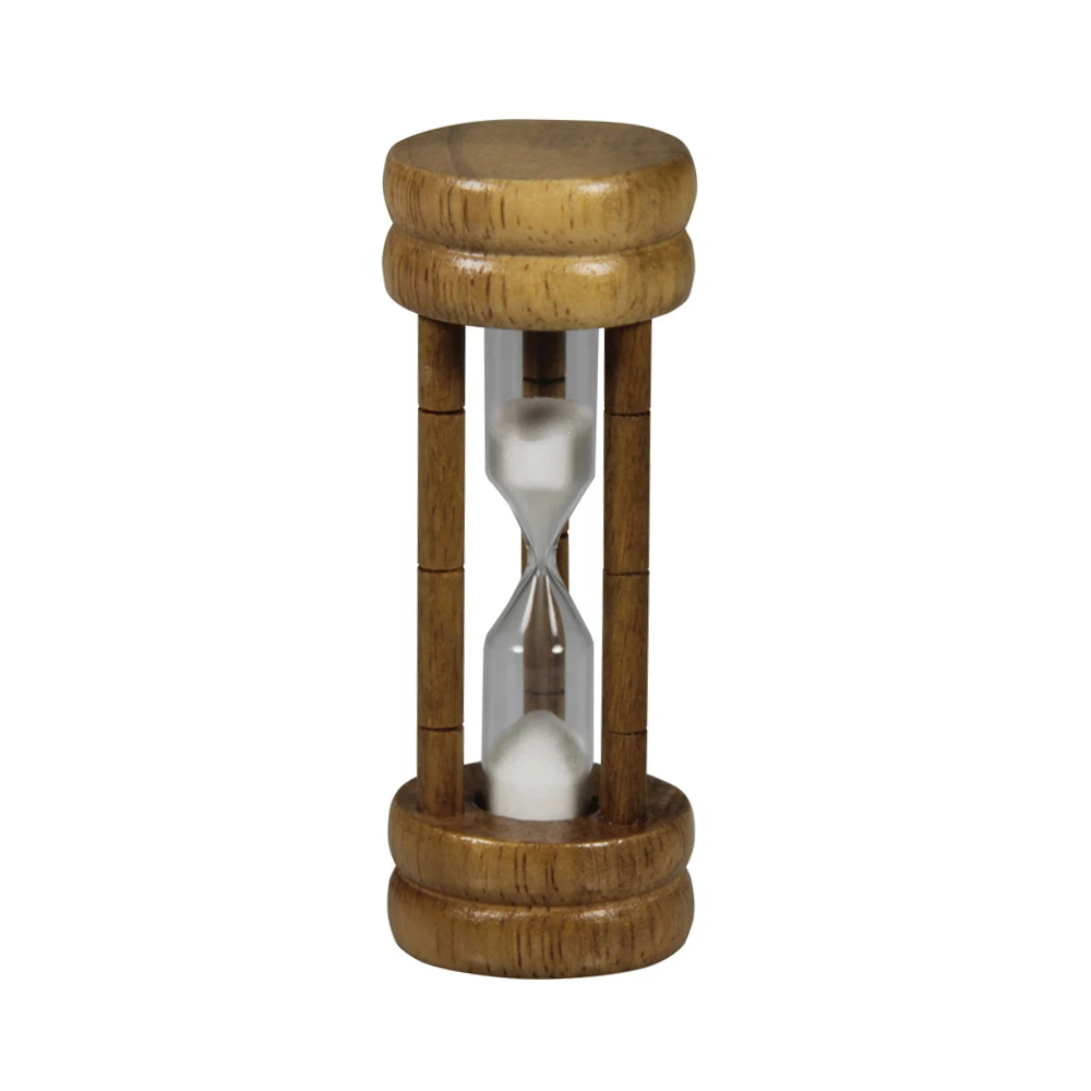 Avanti Traditional 3 Minute Wooden Egg Timer