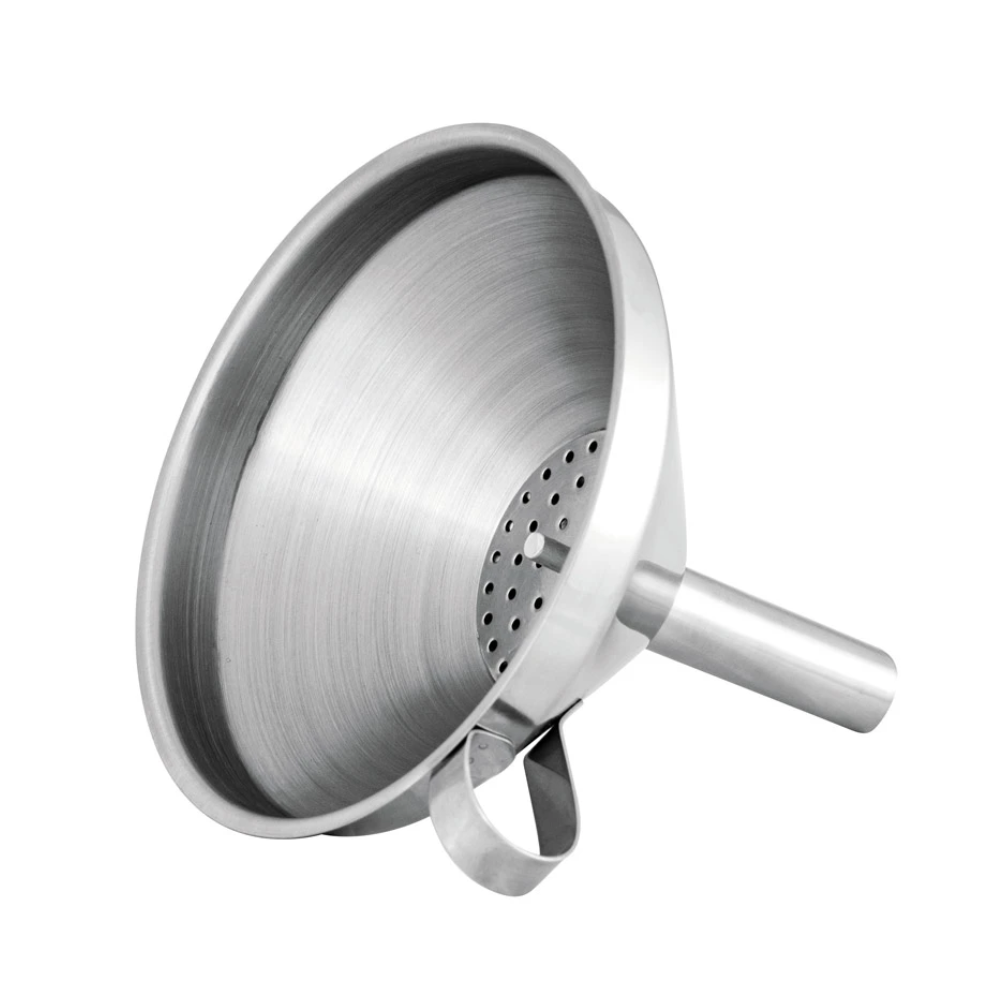 Avanti Vintage Mechanical Avanti Funnel with Removable Strainer 12cmScale White