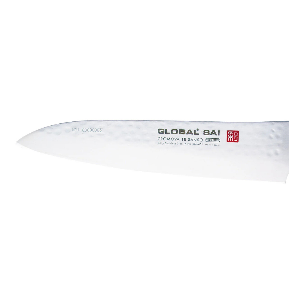 Global SAI-M01 Cook’s Knife 14cm (2)