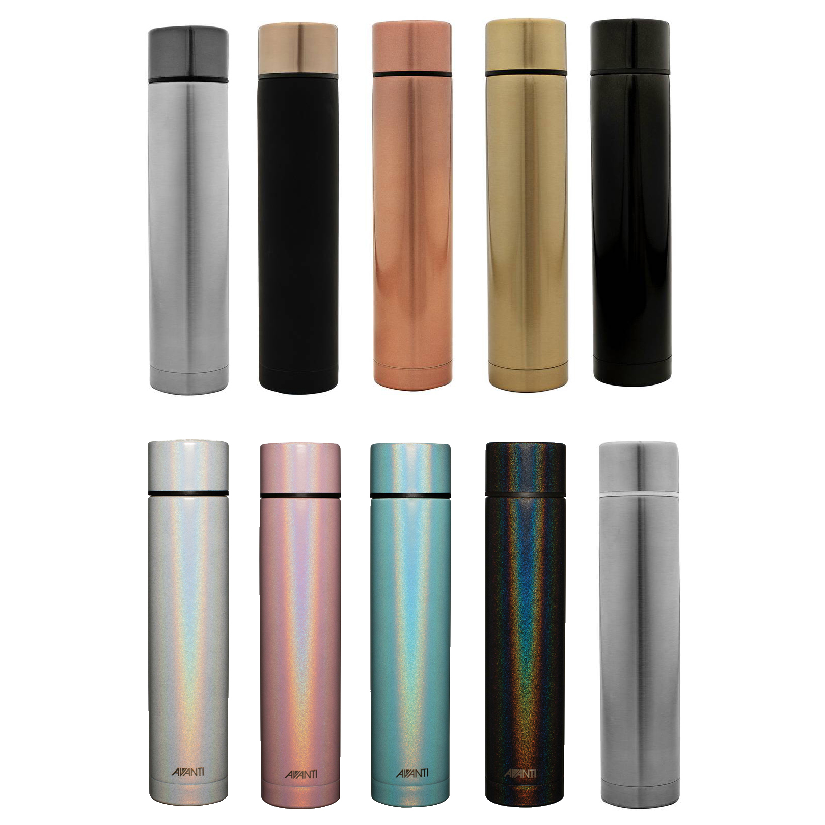 Avanti Skinny Bottle 230ml (10 Colours) Chef's Complements