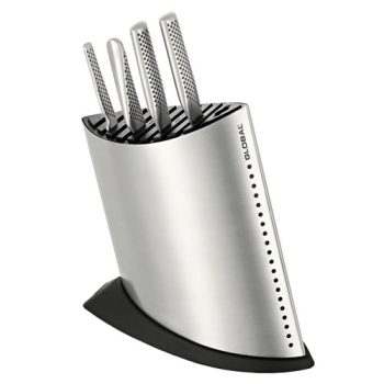 Global Ship Shape Empty Knife Storage Block (2 Colours)