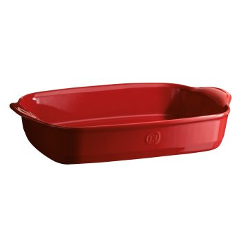344891 - Rec Baking Dish - 42cm Burgundy HR (2)