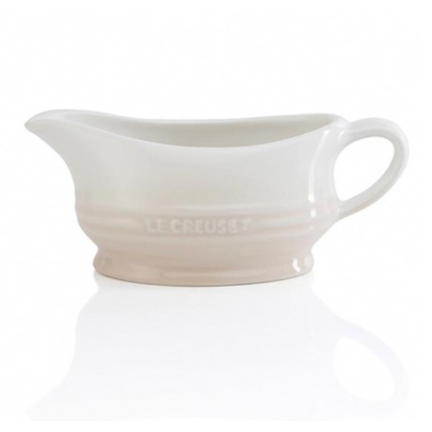 Le Creuset Stoneware Gravy Boat Meringue Chef's Complements
