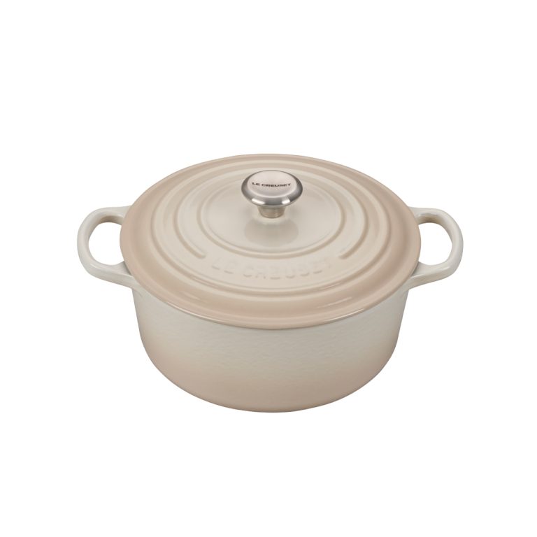 Le Creuset Cast Iron Casserole 22cm Meringue