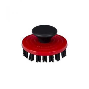 cerise red nylon cleaning brush