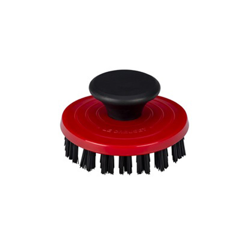 cerise red nylon cleaning brush