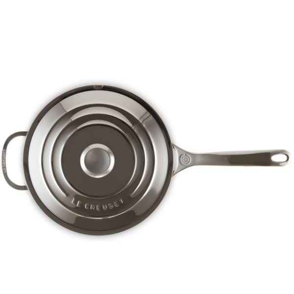 Le Creuset Signature 3Ply Stainless Steel Non-Stick Chefs Pan with Handle 24cm / 3.3L Product Image 2