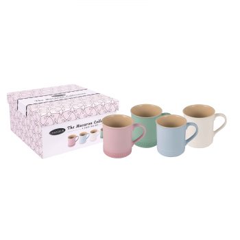 Chasseur Macaron Collection 350ml Mug Set of 4