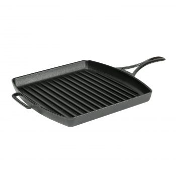 Beka Chef Non-Stick Griddle Pan, 26.5 x 26.5 cm, Silver