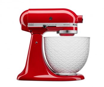 KitchenAId bowl white mermaid