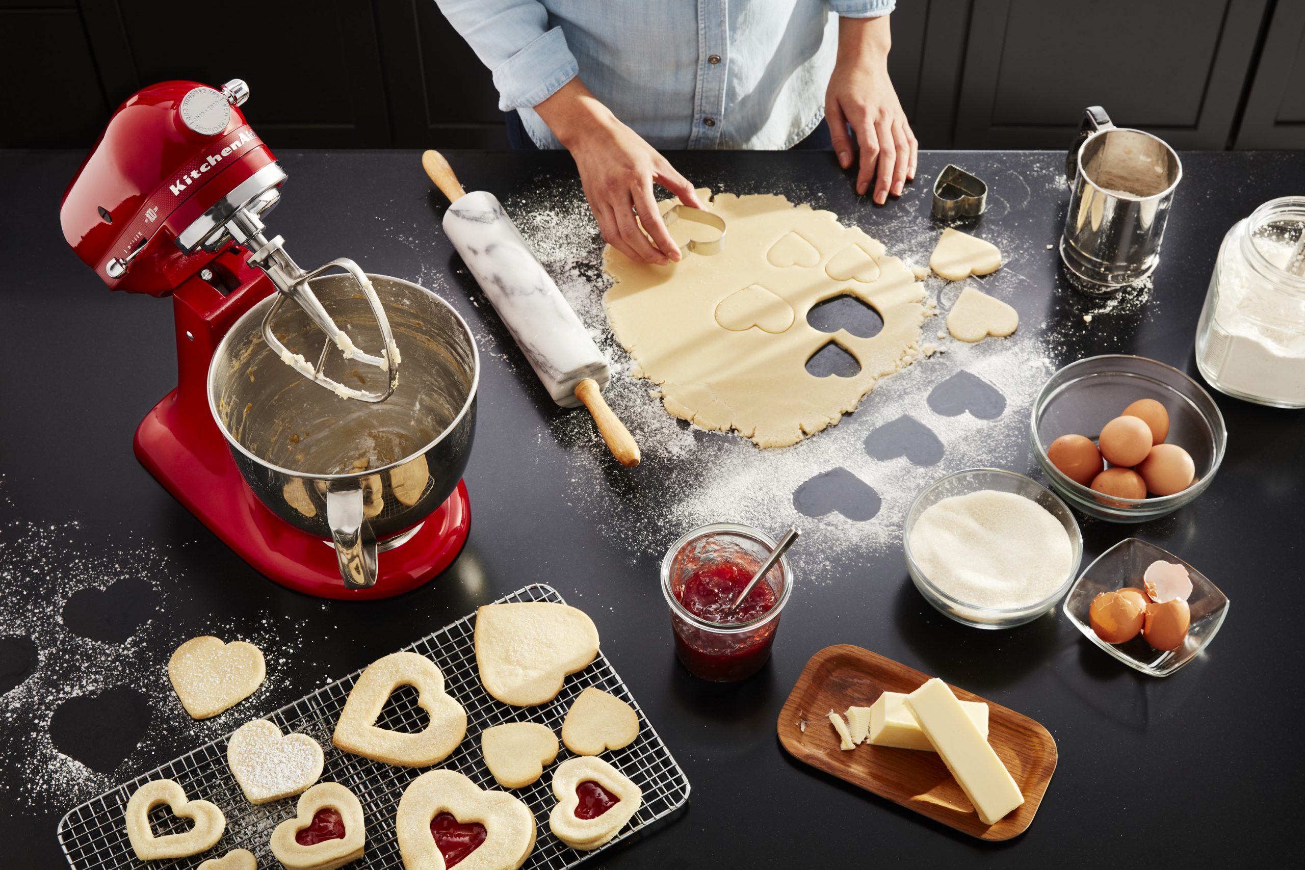 KitchenAid KSM180 Queen Of Hearts 100 Years Chef s Complements