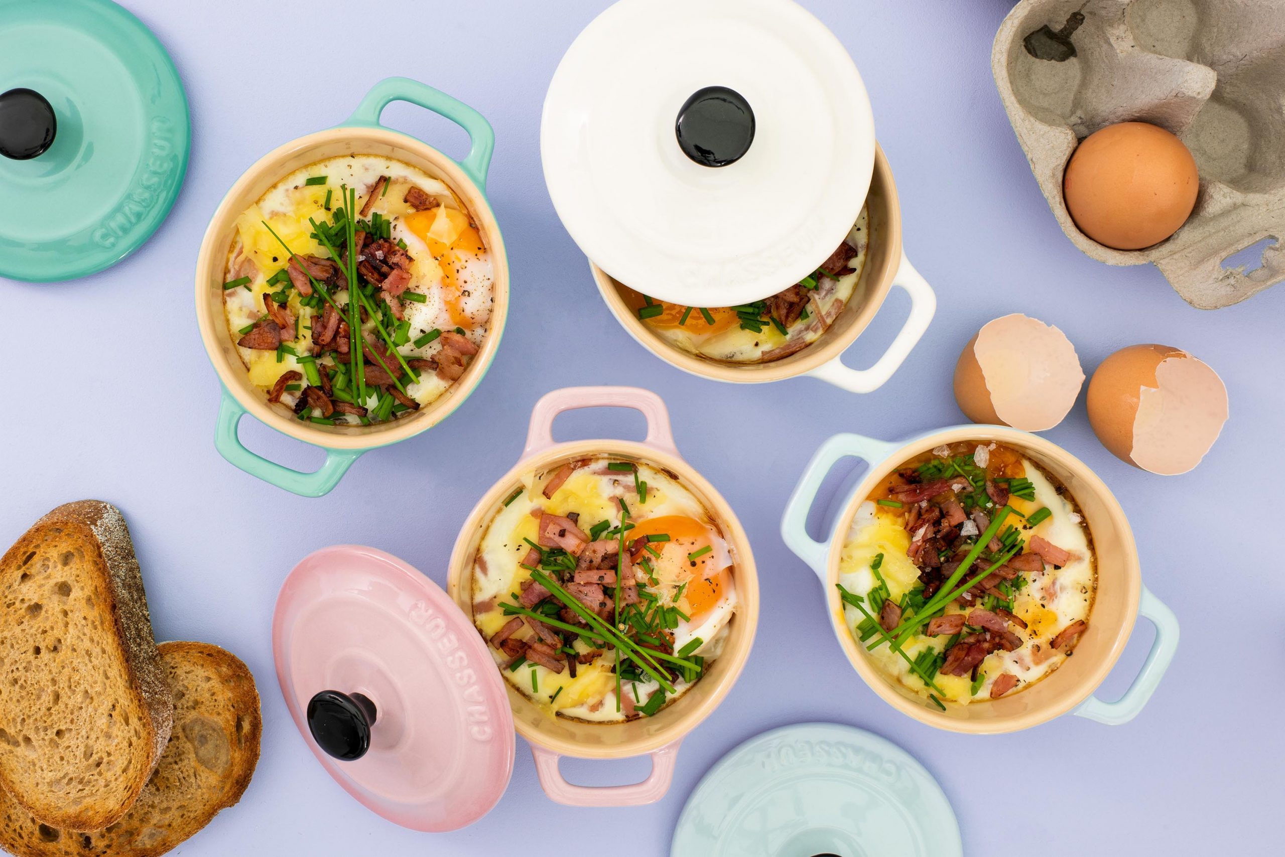 The Macaron Collection – Cocotte Baked Eggs (2) small