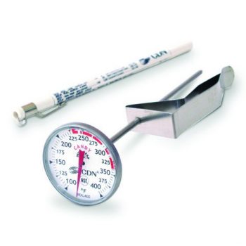 CDN® ProAccurate Insta-Read Candy & Deep Fry Thermometer