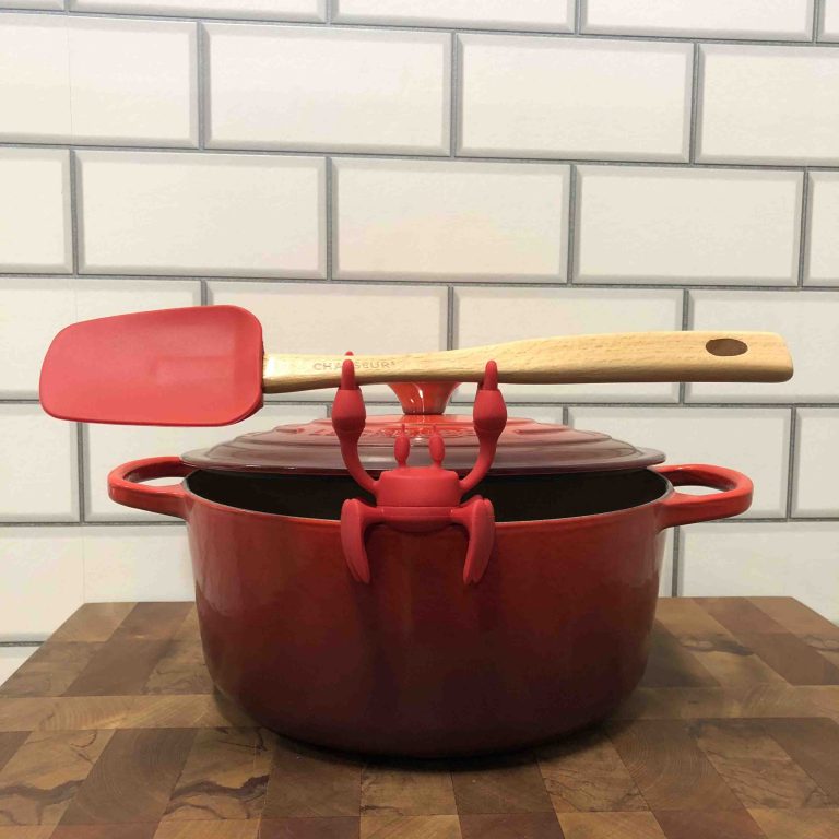 Ototo Red Crab Spoon Holder & Steam Releaser - Chef's Complements