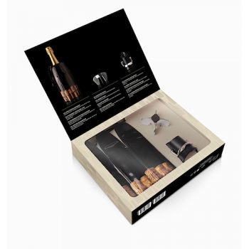 VV38899606 Vacu Vin Champagne Accessory Set Boxed