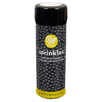 Wilton Sugar Pearls (6 Colours) - Black