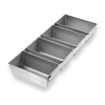 USA PAN Strapped Mini Loaf Pan Set of 4