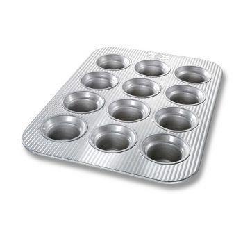 USA PAN Crown Muffin Pan 12 Cup