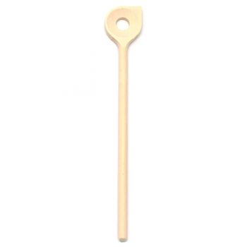 Dishy Pointed Spoon with Hole Beech 35cm