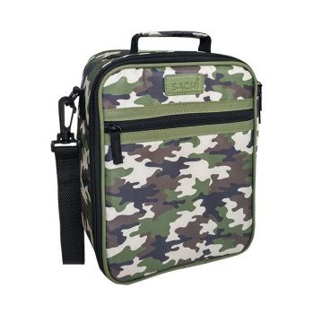 Sachi Insulated Junior Lunch Tote Camo Green