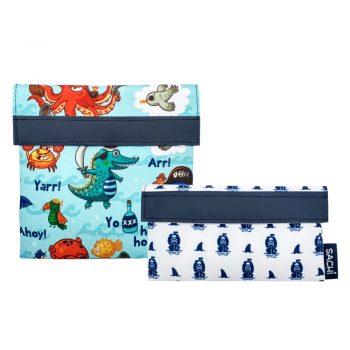 Sachi Lunch Pocket Pirate Bay Set of 2