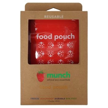 FOOD POUCH RED BOXED
