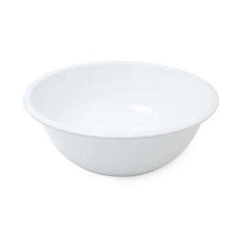 Dishy Enamelware Cereal Bowl 16cm White