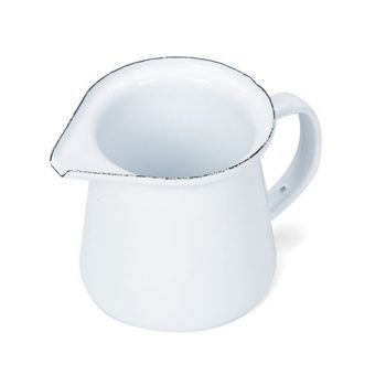 Dishy Enamelware Creamer 125ml White