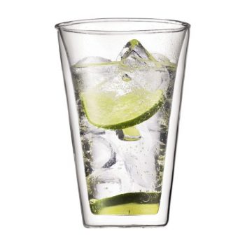 Bodum Double Wall Glass Canteen 400ml Set of 2