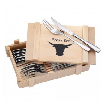 WMF Steak Set in Wooden Box 12 Piece